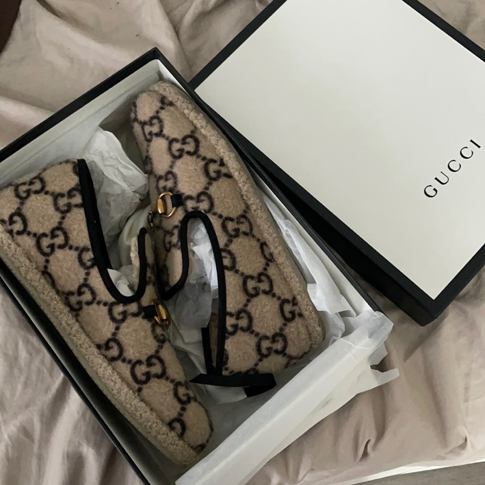 Gucci slide mules